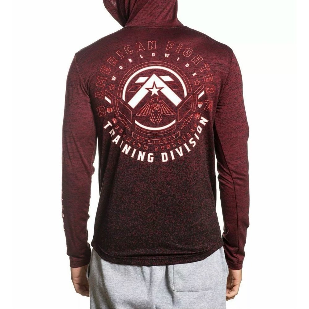 AMERICAN FIGHTER Men's Hoodie Sweatshirt HARTSDALE Athletic MMA - Picture 8 of 12